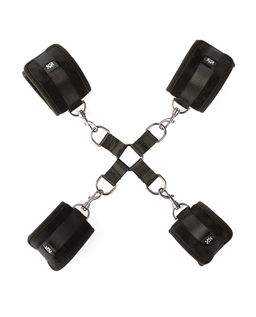 Thumbnail for Sei Mio Hog Tied & Satisfied Hog Tie & Cuff Set - Black
