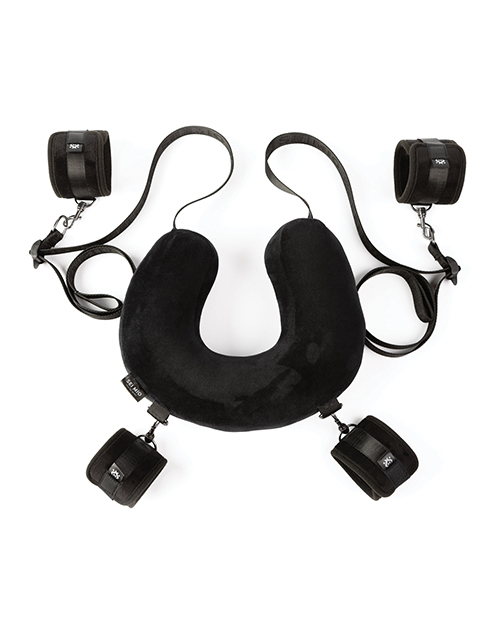 Thumbnail for Sei Mio Comfortably in Control Deluxe Sex Position Restraint System - Black