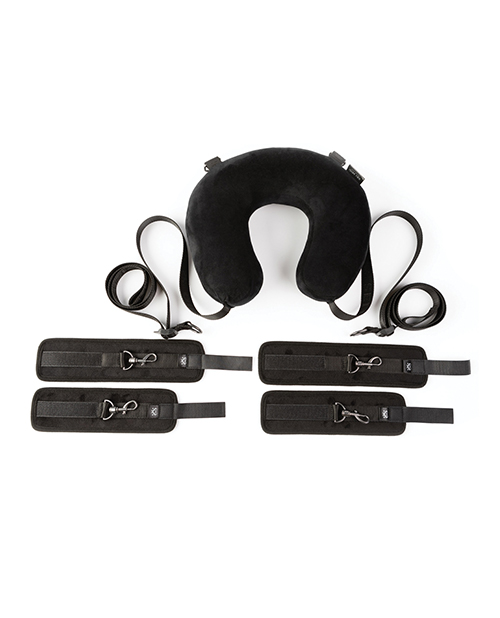 Thumbnail for Sei Mio Comfortably in Control Deluxe Sex Position Restraint System - Black