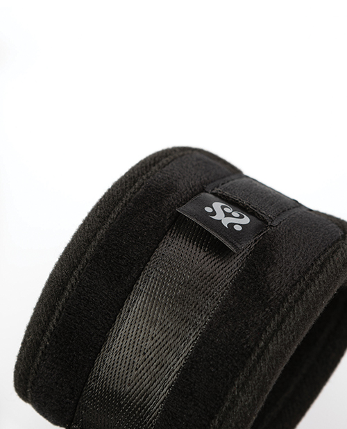 Thumbnail for Sei Mio Neck Firmly in Check Adjustable Neck &amp; Wrist Restraint Kit - Black