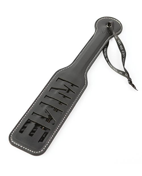 Thumbnail for Sei Mio You&apos;re All Mine Impression Spanking Paddle - Black