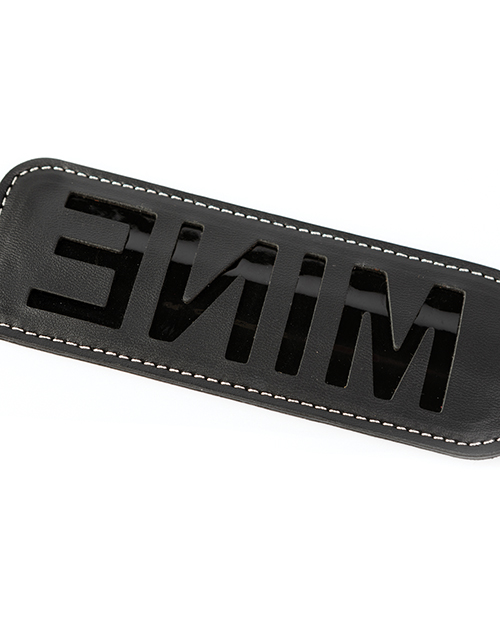 Thumbnail for Sei Mio You&apos;re All Mine Impression Spanking Paddle - Black