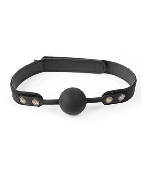 Thumbnail for Sei Mio Strictly Come Quietly Soft Strap Silicone Ball Gage - Black