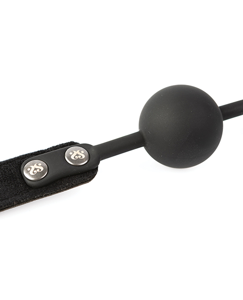 Thumbnail for Sei Mio Strictly Come Quietly Soft Strap Silicone Ball Gage - Black