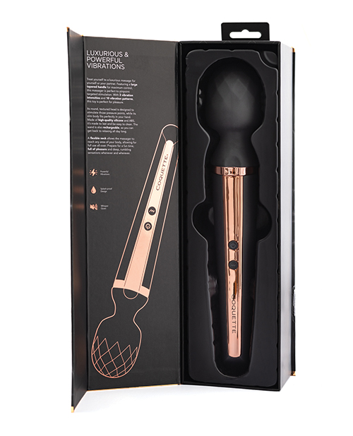 Thumbnail for Coquette The Queen Wand - Black/Rose Gold