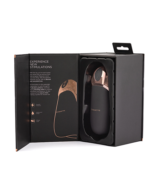 Thumbnail for Coquette The Hedonist Stroker - Black/Rose Gold