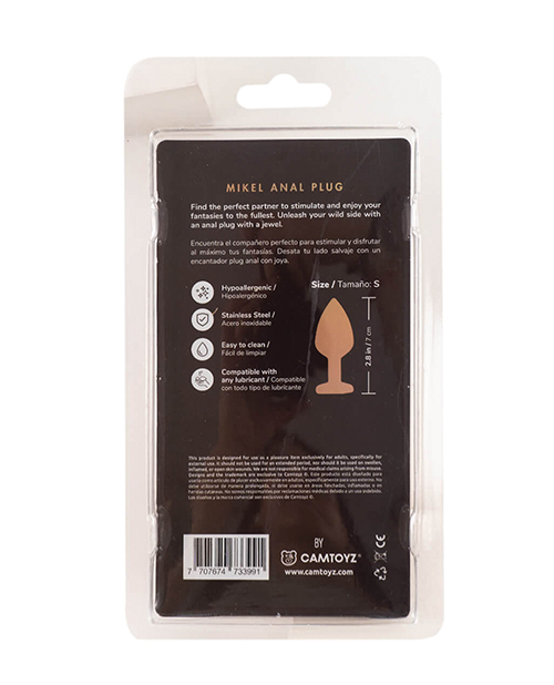 Thumbnail for Camtoyz Mikel Anal Plug - Copper