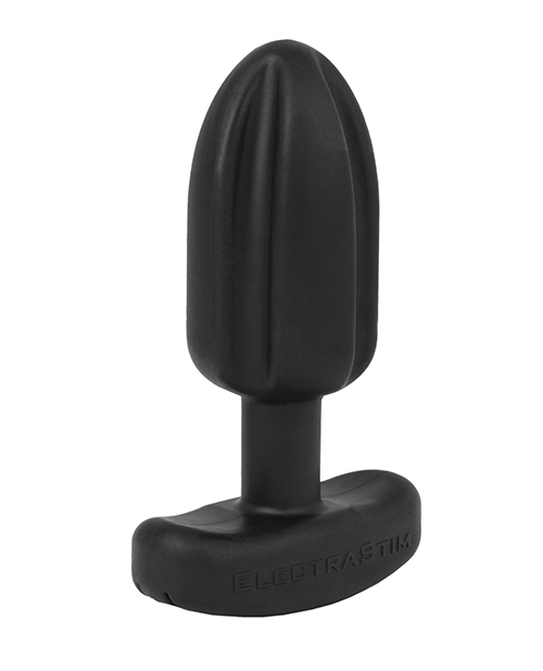 Thumbnail for ElectraStim Silicone Noir Tartarus Butt Plug - Black