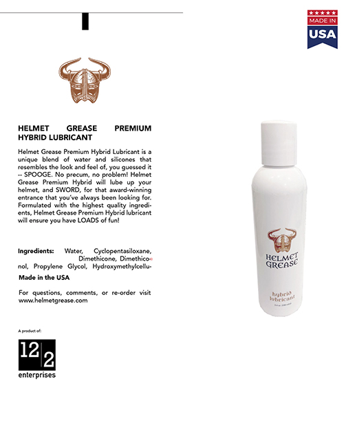 Thumbnail for Helmet Grease Hybrid Lubricant - 3.4 oz Bottle