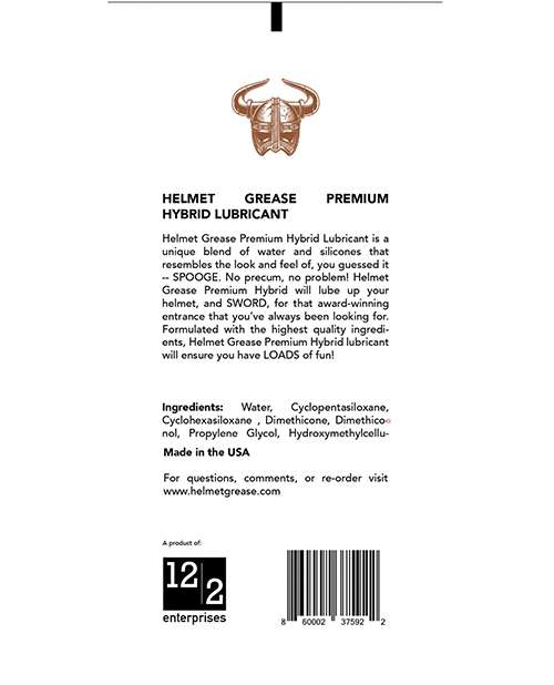 Thumbnail for Helmet Grease Hybrid Lubricant - 8 oz Bottle