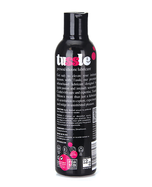 Thumbnail for Tussle Pure Silicone Lubricant - 8 oz Bottle