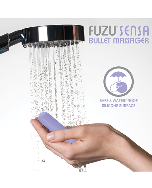 Thumbnail for Fuzu Sensa Activated Rechargeable Bullet Massager - Pastel Purple
