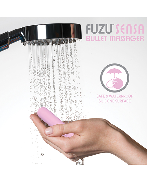 Thumbnail for Fuzu Sensa Activated Rechargeable Bullet Massager - Pastel Pink