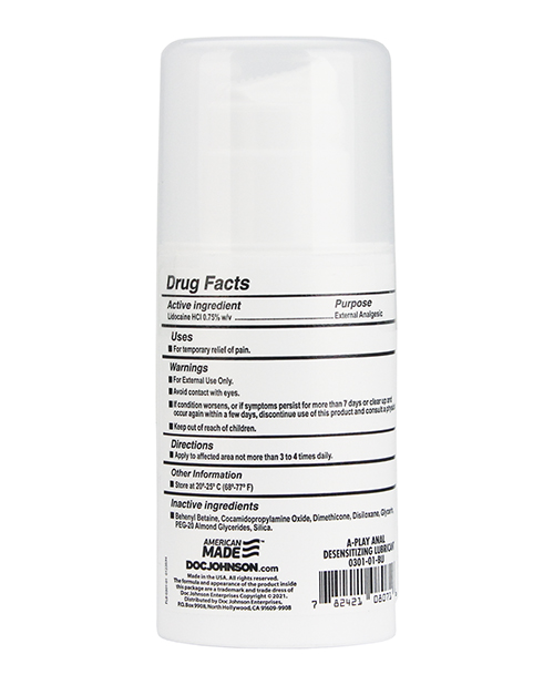 Thumbnail for A Play Anal Desensitizing Gel - 3.4 oz