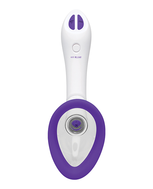 Thumbnail for Bloom Intimate Body Automatic Vibrating Rechargeable Pump - Purple/White