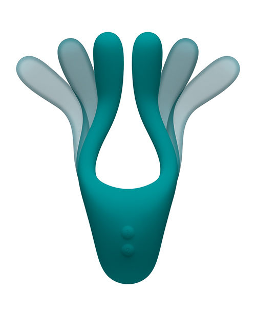 Thumbnail for Tryst V2 Bendable Multi Zone Massager w/Remote - Teal