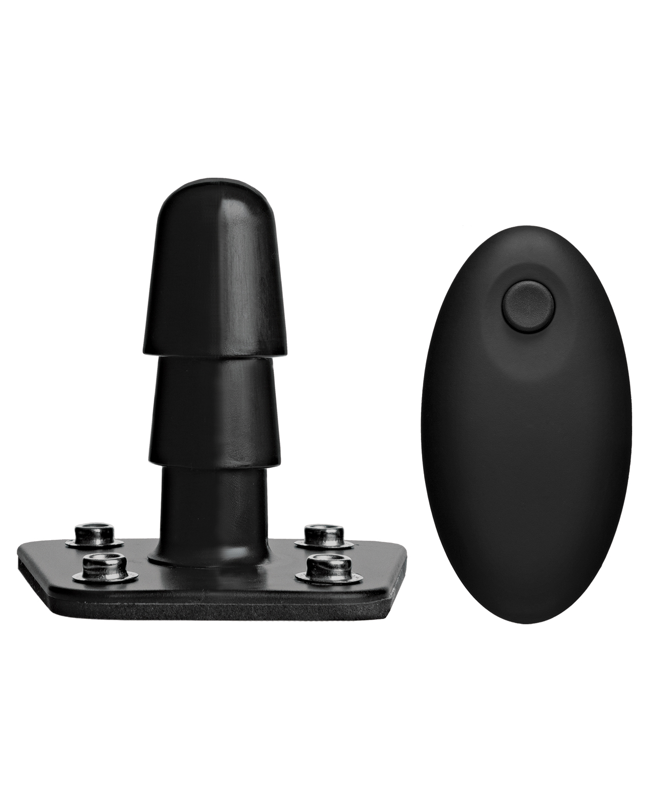 Thumbnail for Vac-U-Lock Vibrating Dual Density ULTRASKYN Set w/Wireless Remote - Chocolate
