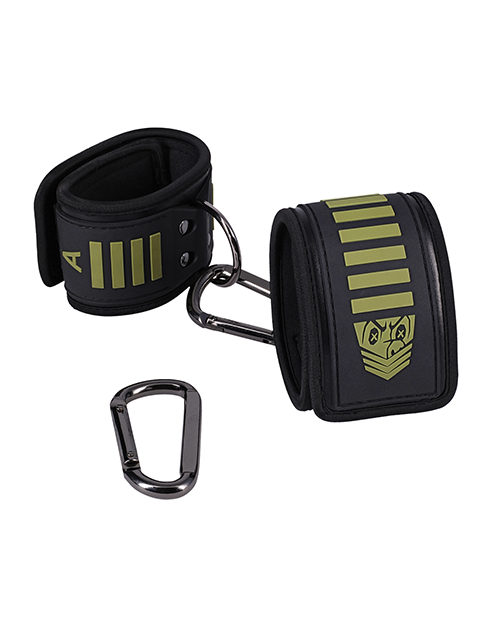 Thumbnail for Fort Troff Tactical Ankle Cuffs - Black/Green