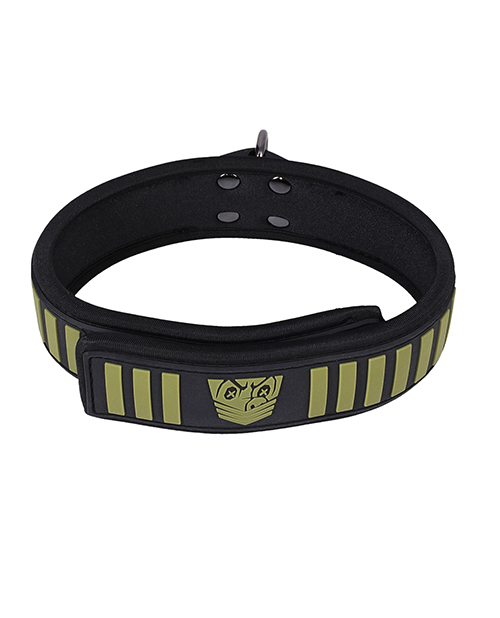 Thumbnail for Fort Troff Tactical Collar & Leash - Black/Green