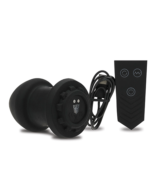 Thumbnail for Fort Troff Robo Rimmer Vibrating Anal Plug w/Remote Control - Black