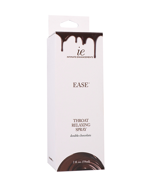 Intimate Enhancements Ease Throat Relaxing Spray - Double Chocolate 2 oz