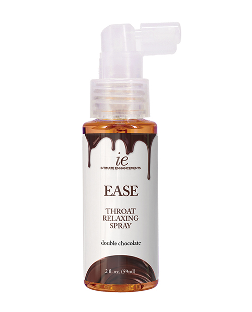 Thumbnail for Intimate Enhancements Ease Throat Relaxing Spray - Double Chocolate 2 oz