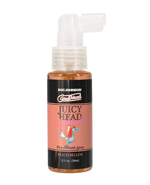 Thumbnail for GoodHead Juicy Head Cocktails Dry Mouth Spray - Peach Bellini