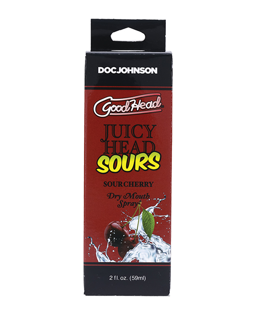 Thumbnail for GoodHead Juicy Head Dry Mouth Spray - 2 oz Sour Cherry
