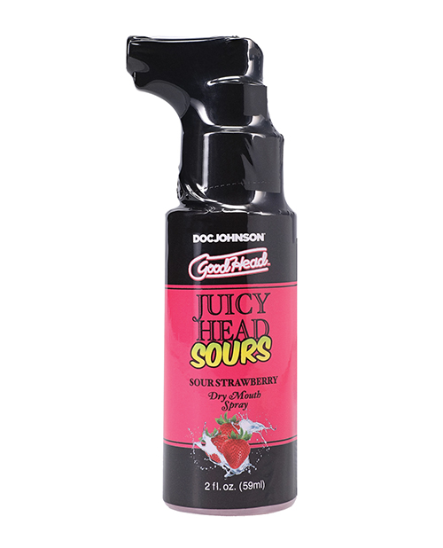 Thumbnail for GoodHead Juicy Head Dry Mouth Spray - 2 oz Spray Bottle Sour Strawberry