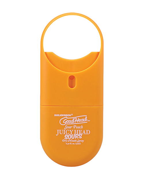Thumbnail for GoodHead Juicy Head Dry Mouth Spray To-Go - .30 oz Sour Peach