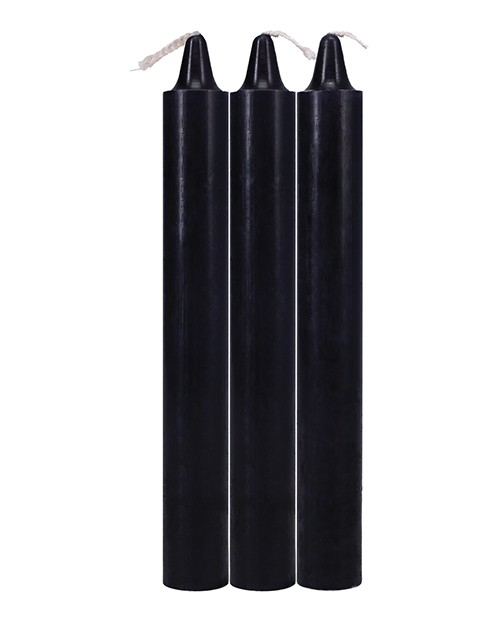 Thumbnail for Japanese Drip Candles - Pack of 3 Black