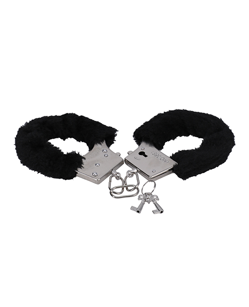 Thumbnail for In A Bag Furry Handcuffs - Black