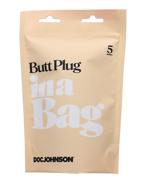 Thumbnail for In A Bag 5&quot; Butt Plug - Black