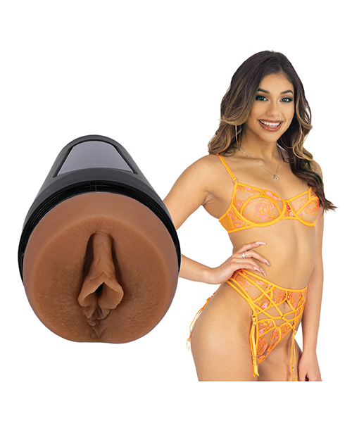Thumbnail for Main Squeeze ULTRASKYN Pussy Stroker - Xxlayna Marie, Caramel
