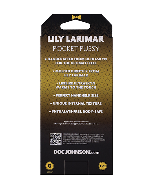 Thumbnail for Signature Strokers ULTRASKYN Pocket Pussy - Lily Larimar, Vanilla