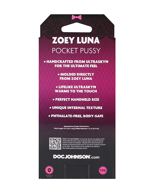 Thumbnail for Signature Strokers ULTRASKYN Pocket Pussy - Zoey Luna, Vanilla