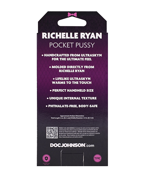 Thumbnail for Signature Strokers ULTRASKYN Pocket Pussy - Richelle Ryan, Vanilla