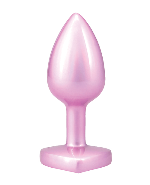 Thumbnail for Booty Bling Jeweled Metal Plug - Small Pink