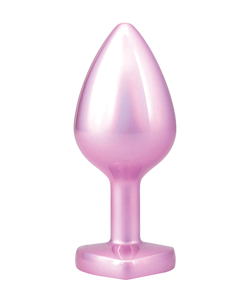 Thumbnail for Booty Bling Jeweled Metal Plug - Medium Pink