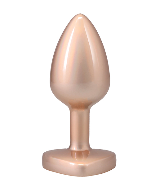 Thumbnail for Booty Bling Jeweled Metal Plug - Small Gold