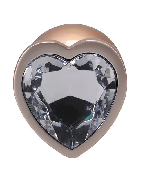 Thumbnail for Booty Bling Jeweled Metal Plug - Medium Gold