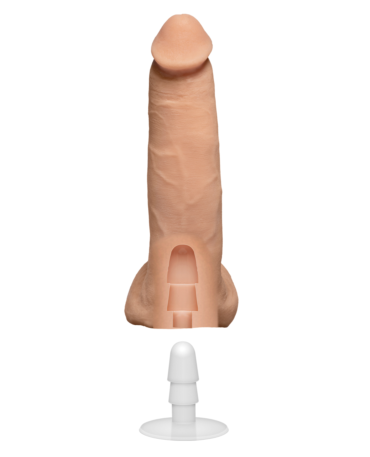 Thumbnail for Signature Cocks ULTRASKYN 9" Cock w/Removable Vac-U-Lock Suction Cup - Pierce Paris