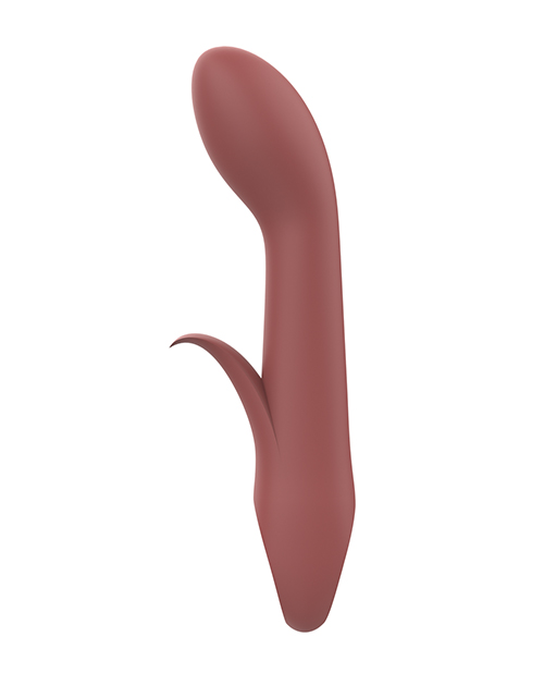 Thumbnail for NUDE Sierra Rechargeable G-Spot Duo Vibrator - Peach