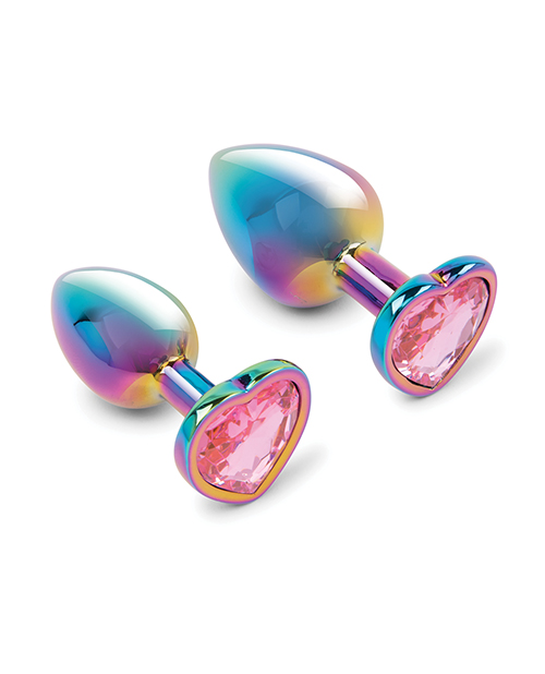 Thumbnail for Gemsations 2 pc 2.75" & 3.25" Chrome Anal Training Set - Rainbow