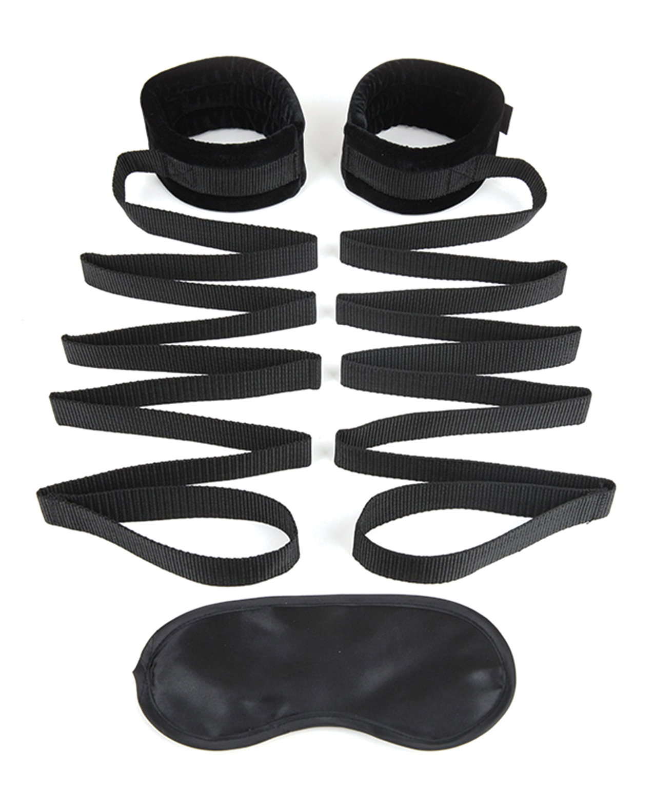 Thumbnail for Lux Fetish Bondage Bed Strap Restraint System - 2 pc Set