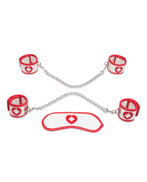 Thumbnail for Lux Fetish 5 pc Naughty Nurse BDSM Set