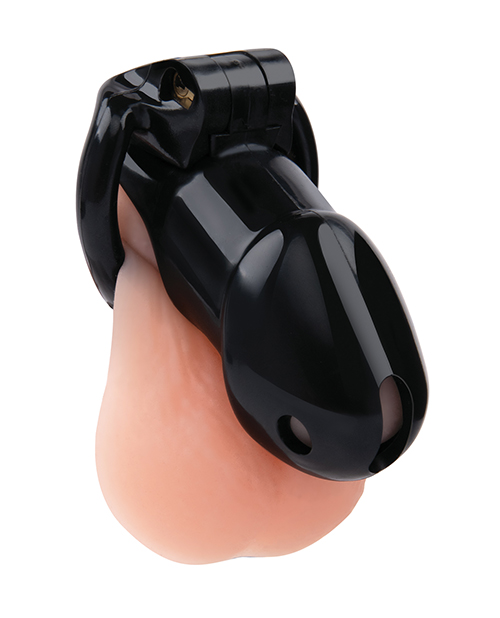 Thumbnail for Lockmaster 4" Resin Cock Cage - Black