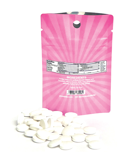 Thumbnail for Yes Mints Original Mouth Watering Mints - Pack of 25 Strawberry Ice