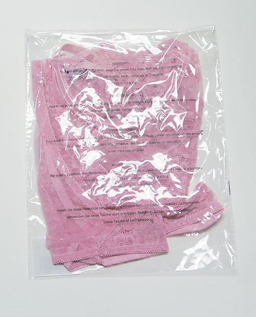 Thumbnail for Julia Lace & Dotted Mesh Cami Top w/Thong 2 pc Set - Baby Pink MD