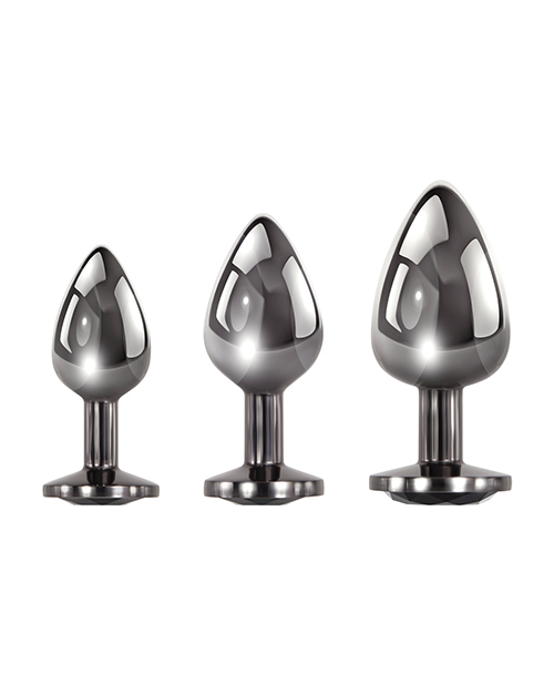Thumbnail for Evolved Black Gem Anal Plug Set